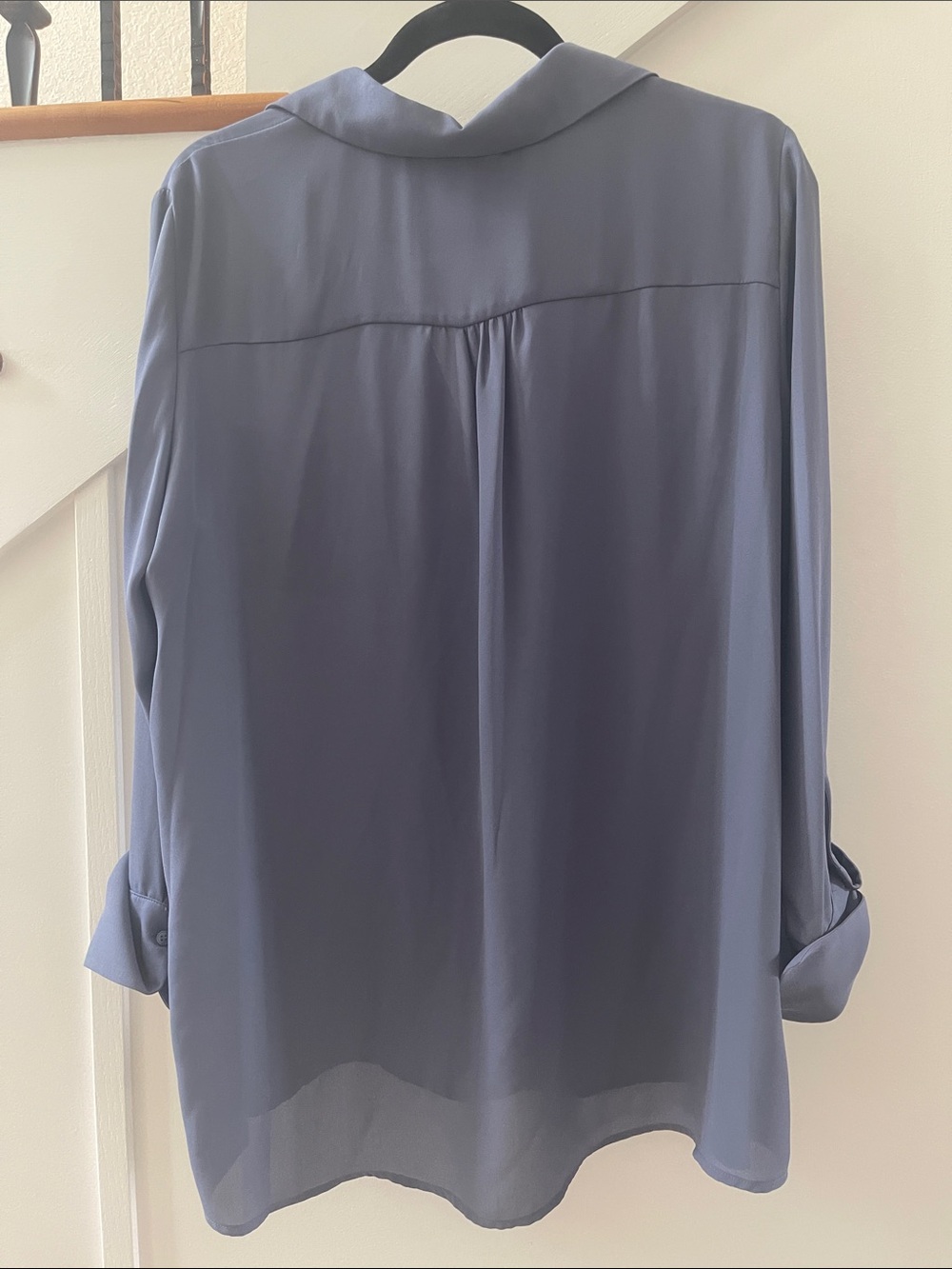 Pleione Women’s Top in Dusty Blue EUC Size XL - Picture 6 of 13